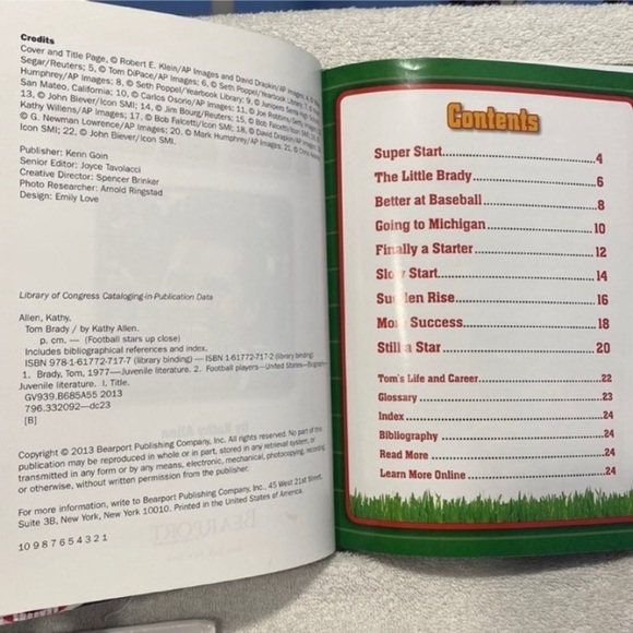 Tom Brady / New England Patriots books - Picture 11 of 12